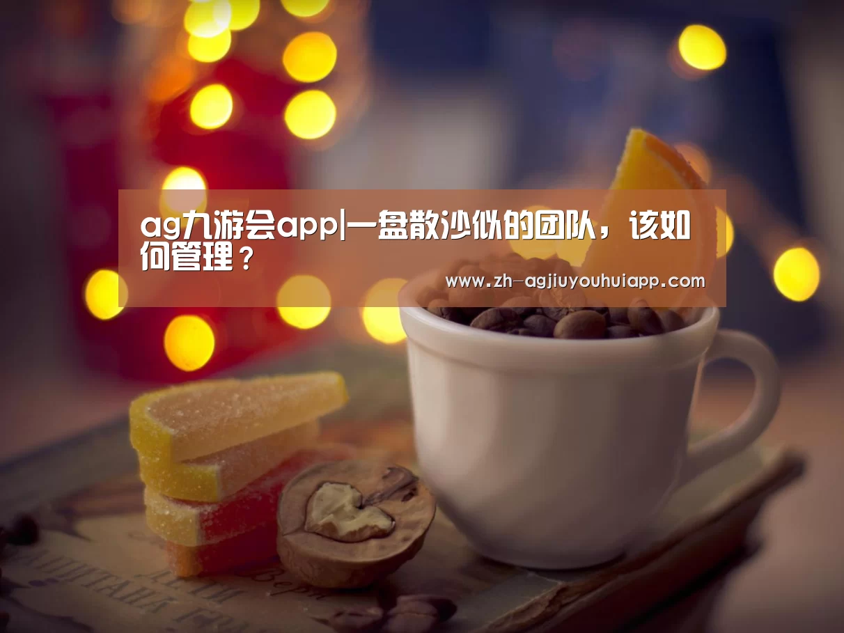 ag九游会app|一盘散沙似的团队，该如何管理？